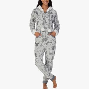 Disney Womens‎ Midweight Onesie One Piece Pajama new with Tag Sz large